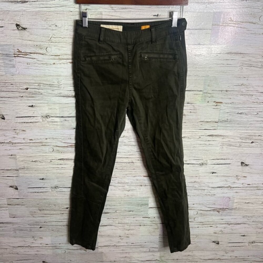Anthropologie Pilcro and the Letterpress Size 26 Green Fit Superscript Pants